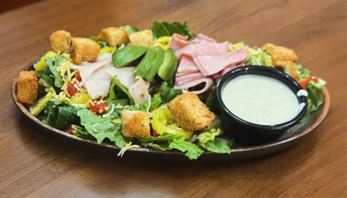 Reel Java Jamestown Kentucky restaurant salad